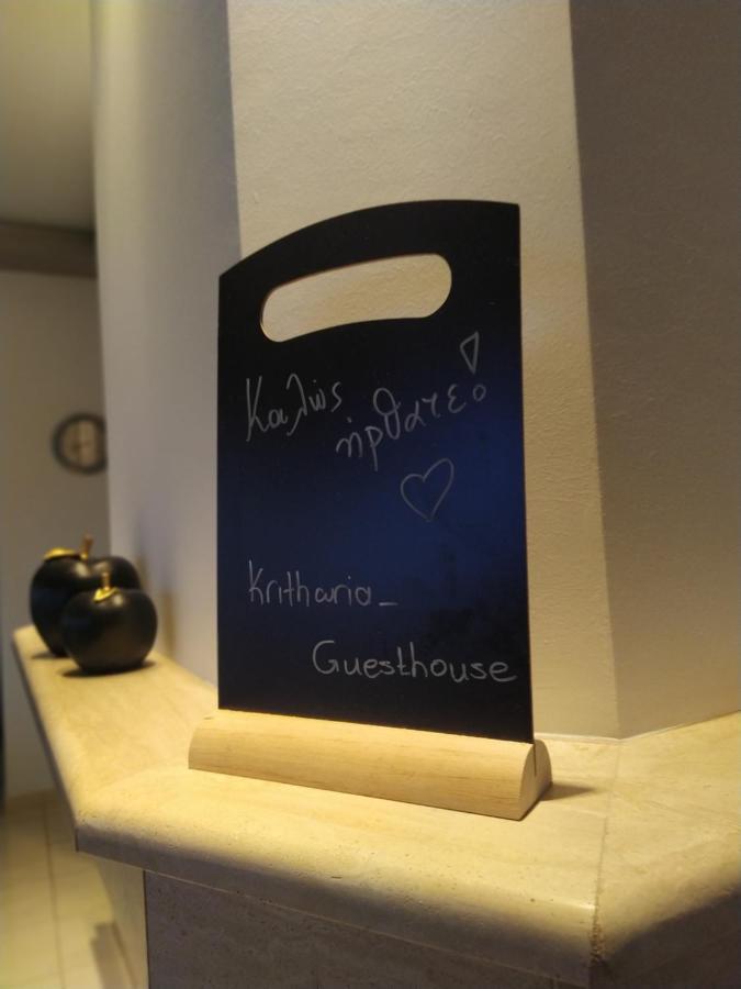 Kritharia Guesthouse Volos Bagian luar foto